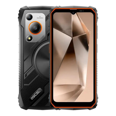 OSCAL Marine 1 Rugged 6.56-inch HD Smartphone - Octa-core T615 128GB ROM 4GB RAM LTE Wi-Fi Android 15