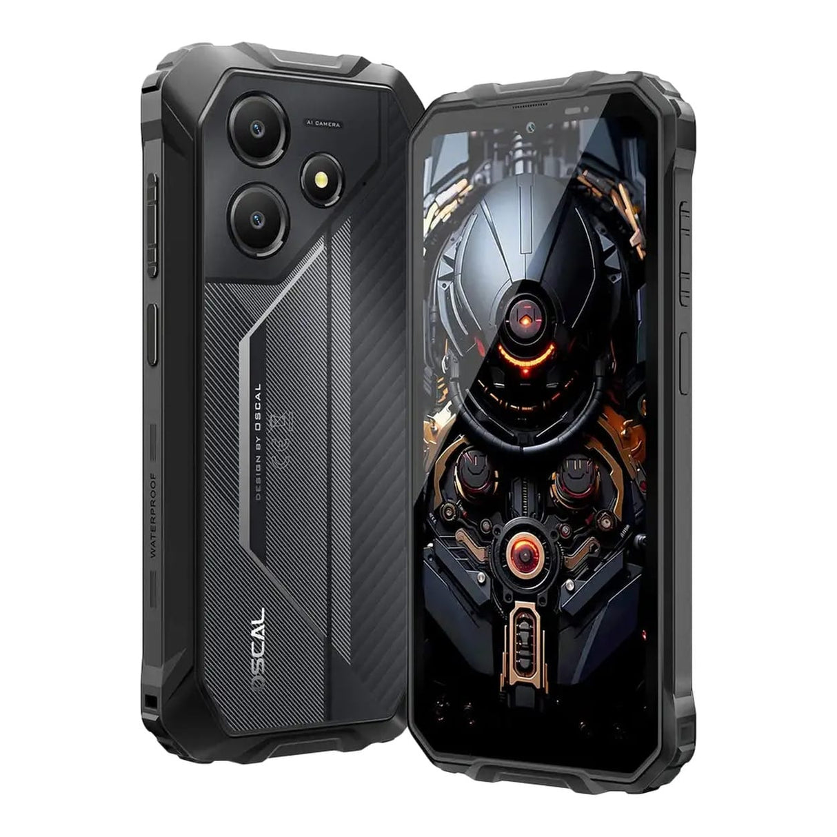 OSCAL Marine 2 Rugged 6.56-inch HD Smartphone - Octa-core T615 64GB ROM 4GB RAM LTE Wi-Fi Android 15