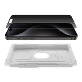 Belkin TemperedGlass Privacy Treated Screen Protector for iPhone 15 Pro Max OVA150ZZ