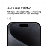 Belkin TemperedGlass Privacy Treated Screen Protector for iPhone 15 Pro Max OVA150ZZ