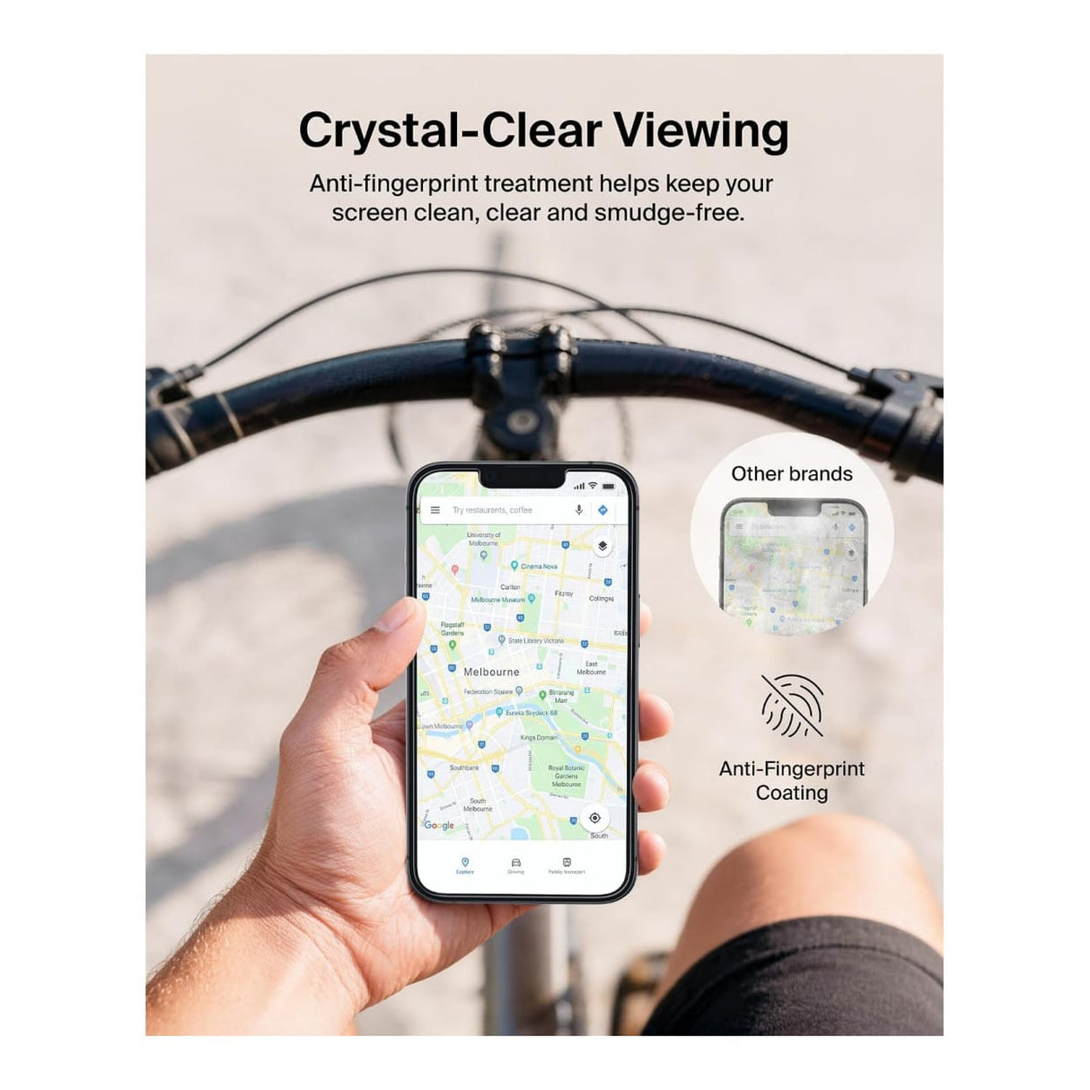 Belkin Titan SmartShield Privacy Glass Screen Protector for iPhone 17e OVA289HQ