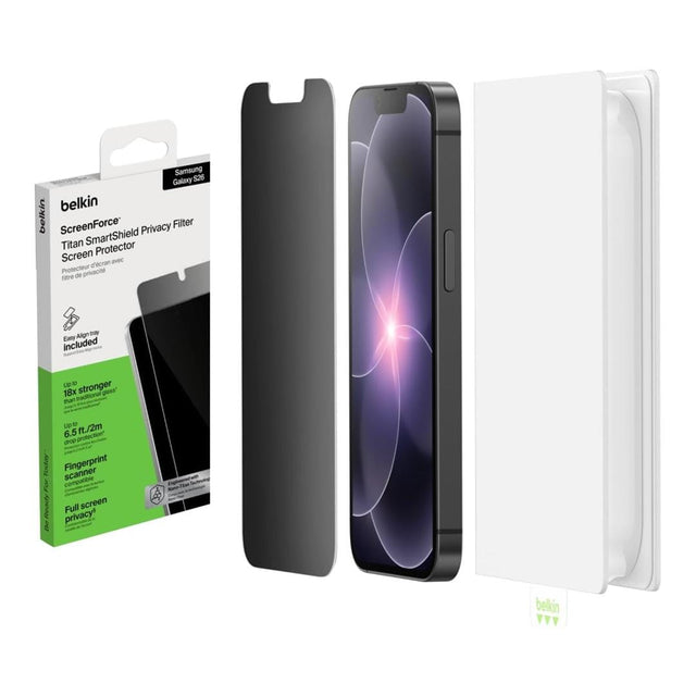 Belkin Titan SmartShield Privacy Glass Screen Protector for iPhone 17e OVA289HQ