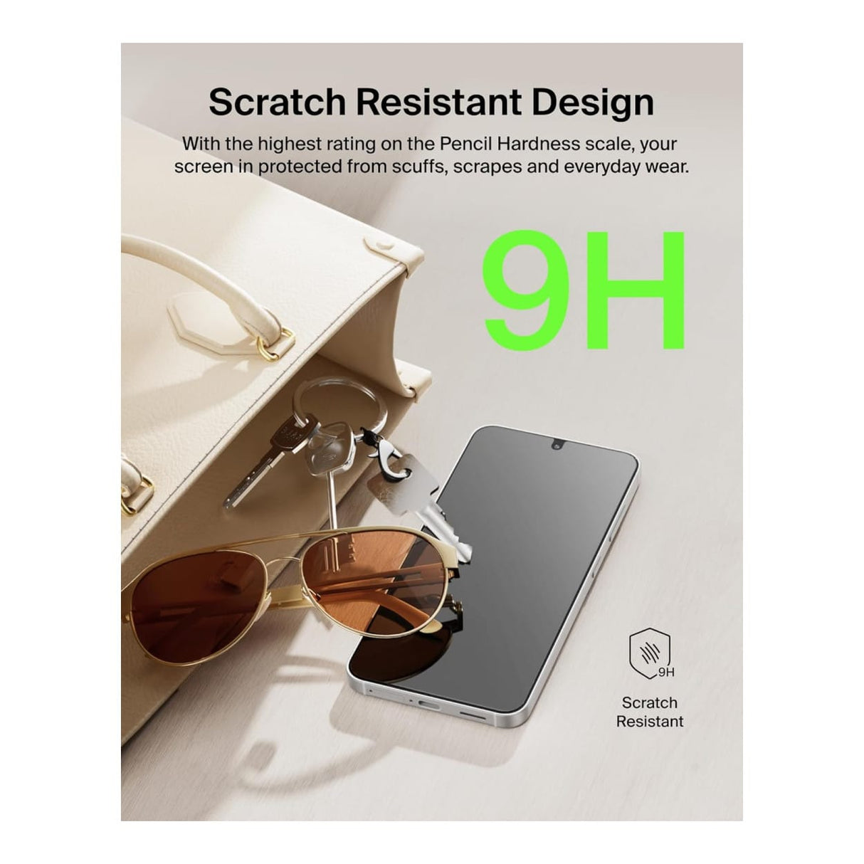 Belkin ScreenForce Titan SmartShield Anti-Reflective Screen Protector for Samsung Galaxy S26 OVB072HQ