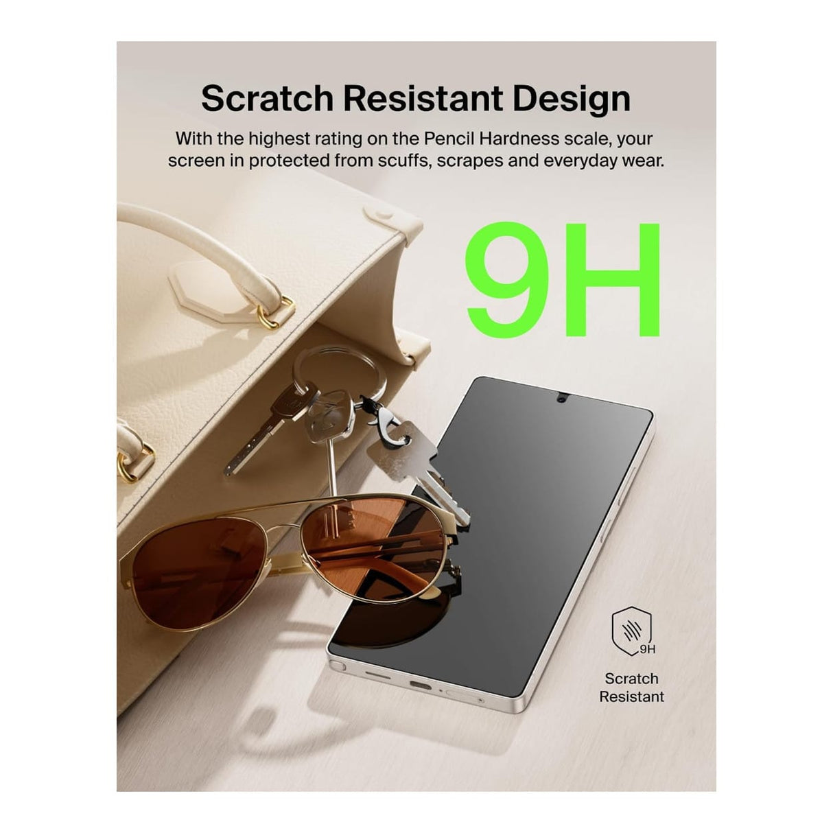 Belkin ScreenForce Titan SmartShield Anti-Reflective Screen Protector for Samsung Galaxy S26 Ultra OVB074HQ