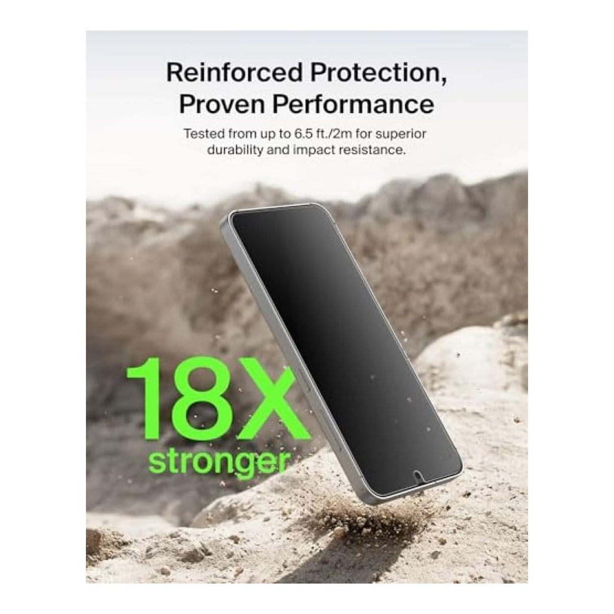 Belkin ScreenForce Titan SmartShield Privacy Screen Protector for Samsung Galaxy S26+ OVB076HQ
