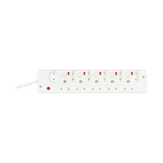 LinkQnet P-11PS 11-port Multiplug with Switches