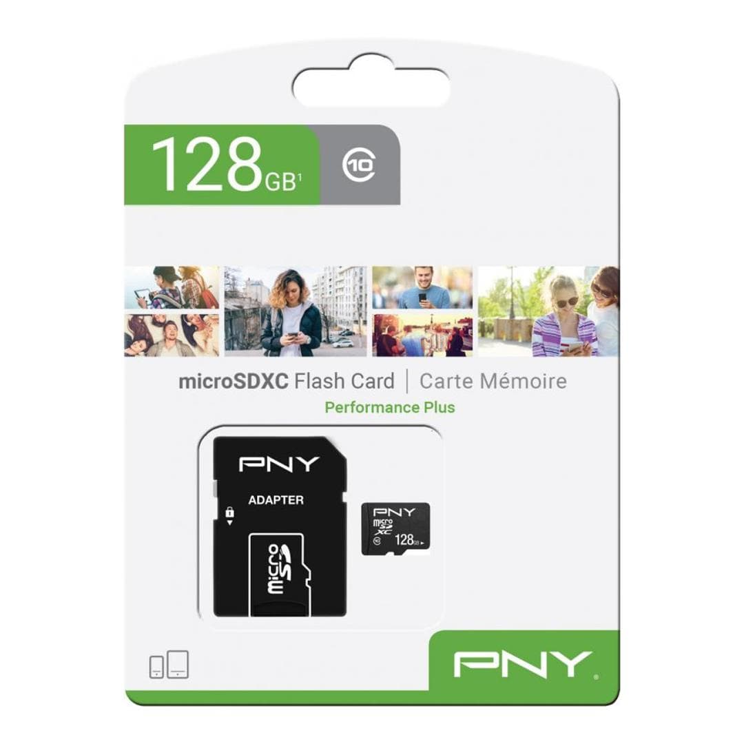 PNY 128GB microSDXC UHS-I Memory Card P-SDU12810PPL-GE