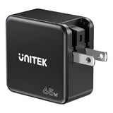 Unitek P1117B 65W 4-in-1 GaN Travel Wall Charger