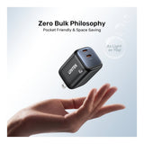 Unitek Zeno 45W 2-port GaN Wall Charger P1129ABK