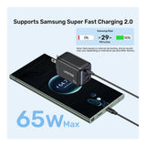 Unitek Zeno 65W 3-port GaN Wall Charger P1130ABK