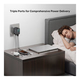 Unitek Rexo 100W 4-port GaN Charger with Smart Display P1131ABK-EU
