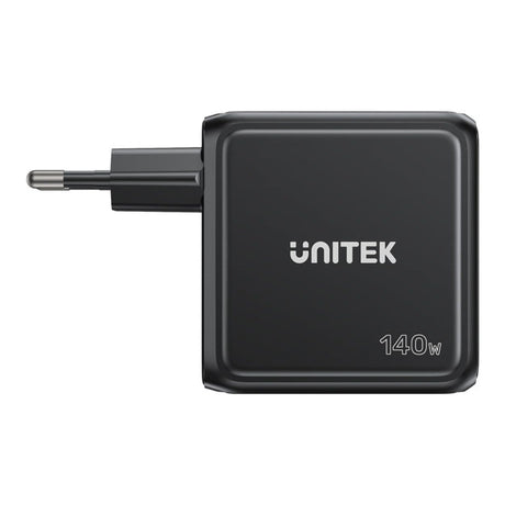 Unitek Rexo 140W 4-port GaN Charger with Smart Display P1132ABK-EU