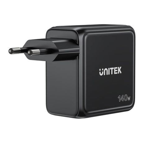 Unitek Rexo 140W 4-port GaN Charger with Smart Display P1132ABK-EU