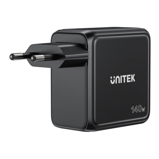 Unitek Rexo 140W 4-port GaN Charger with Smart Display P1132ABK-EU