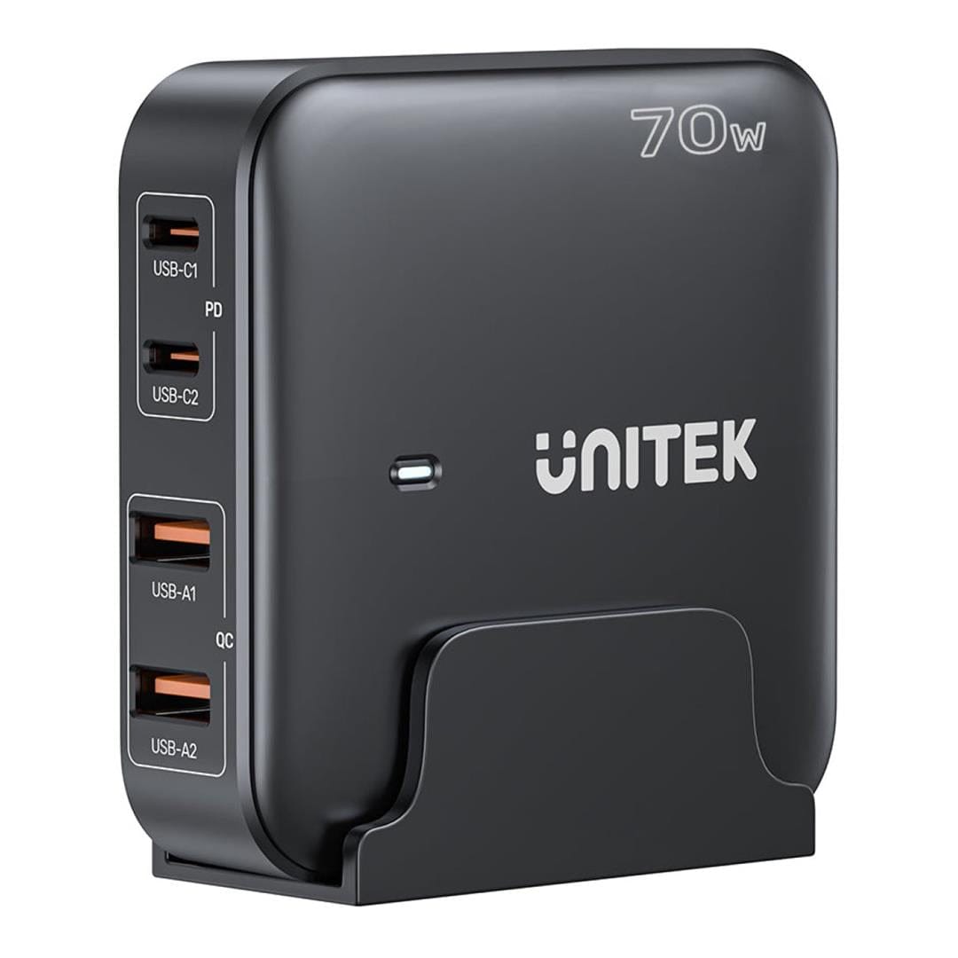 Unitek 70W Desktop GaN Charging Station P1228ABK01-UK