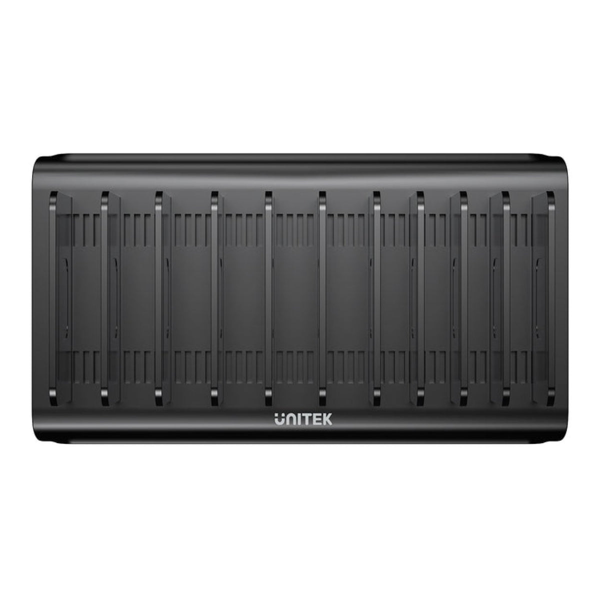 Unitek uCharge 120W 10-Port USB-C/A Smart Charging Station Black P1230EBK01-US