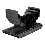 Unitek uCharge 120W 10-Port USB-C/A Smart Charging Station Black P1230EBK01-US