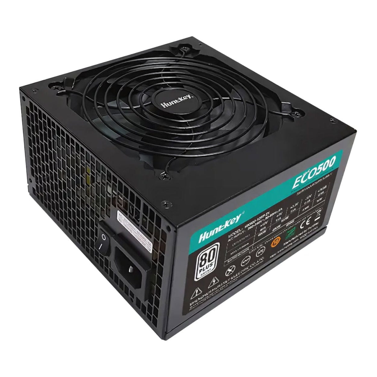 Huntkey ECO500 500W 80 Plus White Power Supply P28-600120001R