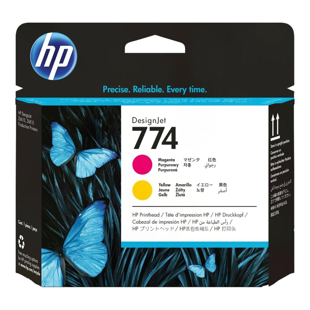 HP 774 DesignJet Magenta and Yellow Printhead P2V99A