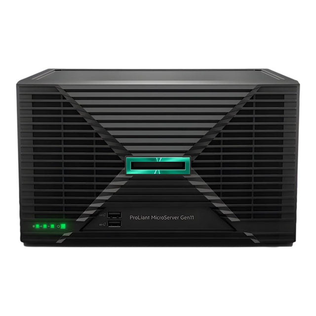 HPE ProLiant MicroServer Gen11 MircoServer - Intel Xeon E-2434 32GB RAM 2x4TB HDD 180W P75207-425