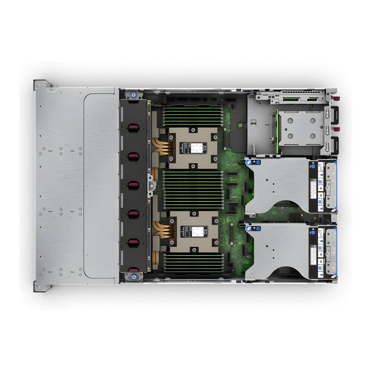 HPE ProLiant DL385 Gen11 Rack Server - AMD EPYC 9115 2x32GB RAM NC BCM57416 2x1000W P81841-425