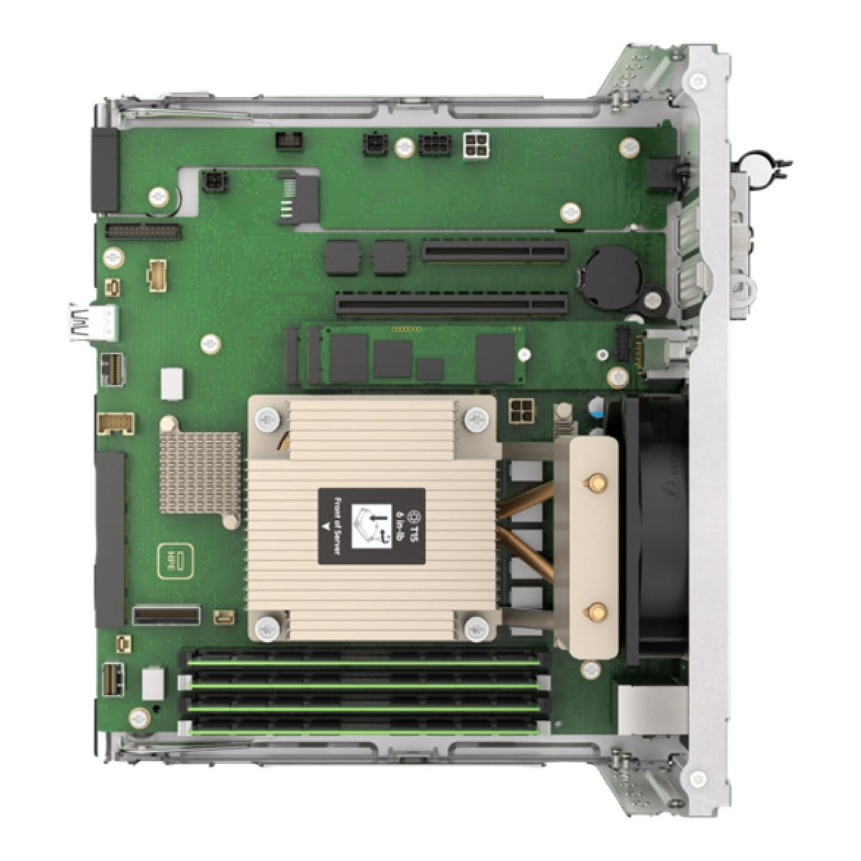 HPE ProLiant MicroServer Gen11 Micro Server - Intel Xeon 6325P 32GB RAM 2x4TB HDD 180W P87455-425