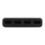 Just-Mobile AluCharge Slim 4-port USB Charger PA-188EU