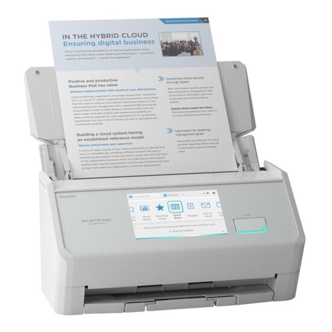 Ricoh ScanSnap iX2500 Desktop Scanner White PA03860-B101 – FirstShop
