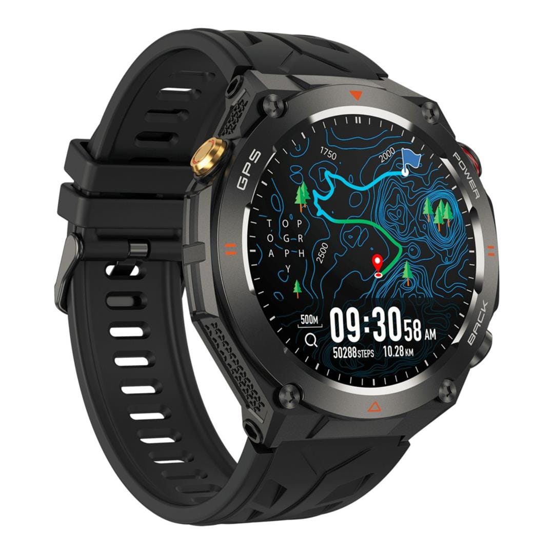 Polaroid Pulse GPS Smart Watch Black PA82