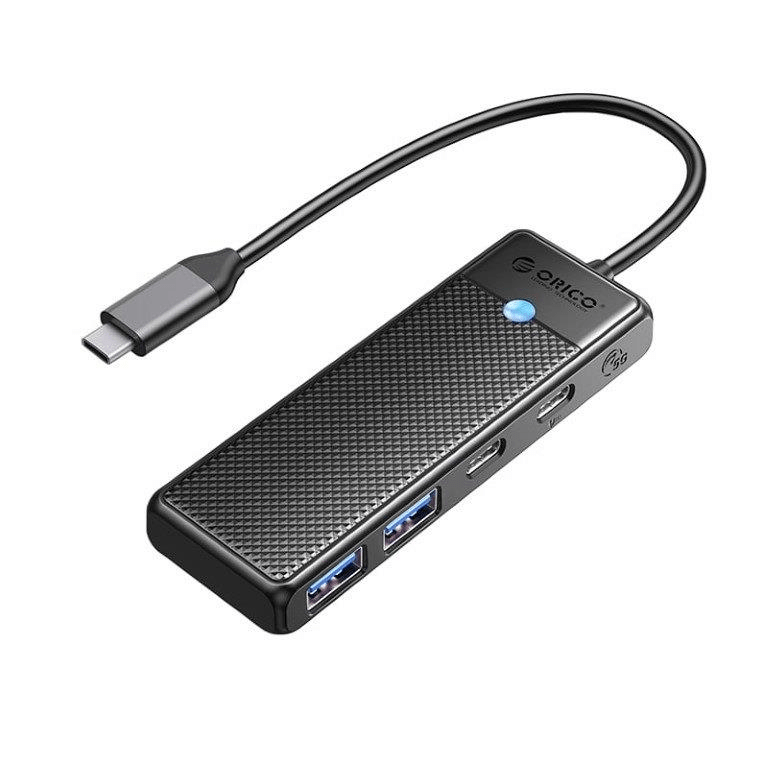 Orico PW Series 4-port USB Hub to Type-C Black PAPW2AC-C3-015-BK-EP