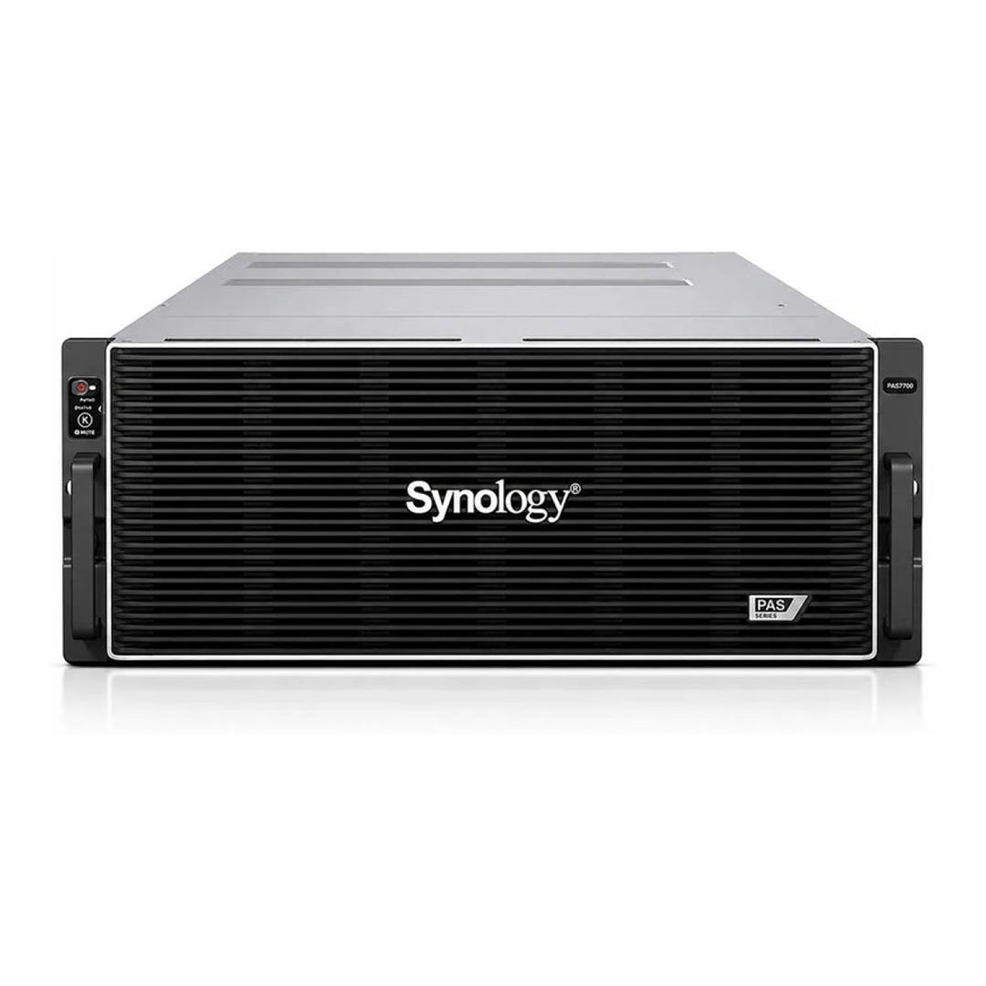 Synology PAS7700 48-Bay U.3 NVMe All-Flash Storage Array Dual Controller 2x AMD EPYC 7443P