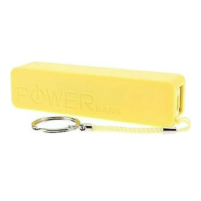 Geeko PowerBar 2600 mAh Universal Power Bank Yellow PB2600-YEL