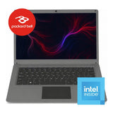 Packard Bell Aston N82 14.1-inch HD Laptop - Intel N100 512GB SSD 8GB RAM Win 11 Home Space Grey