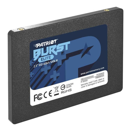 Patriot Burst Elite 2.5-inch 480GB SATA Internal SSD PBE480GS25SSDR