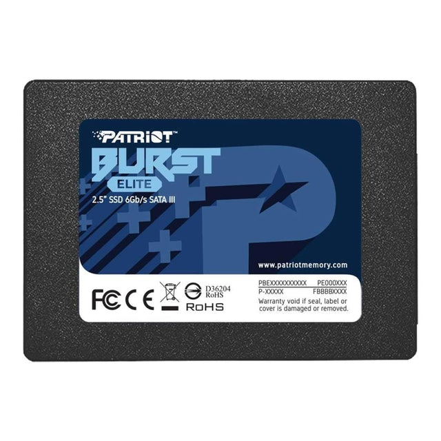 Patriot Burst Elite 2.5-inch 480GB SATA Internal SSD PBE480GS25SSDR