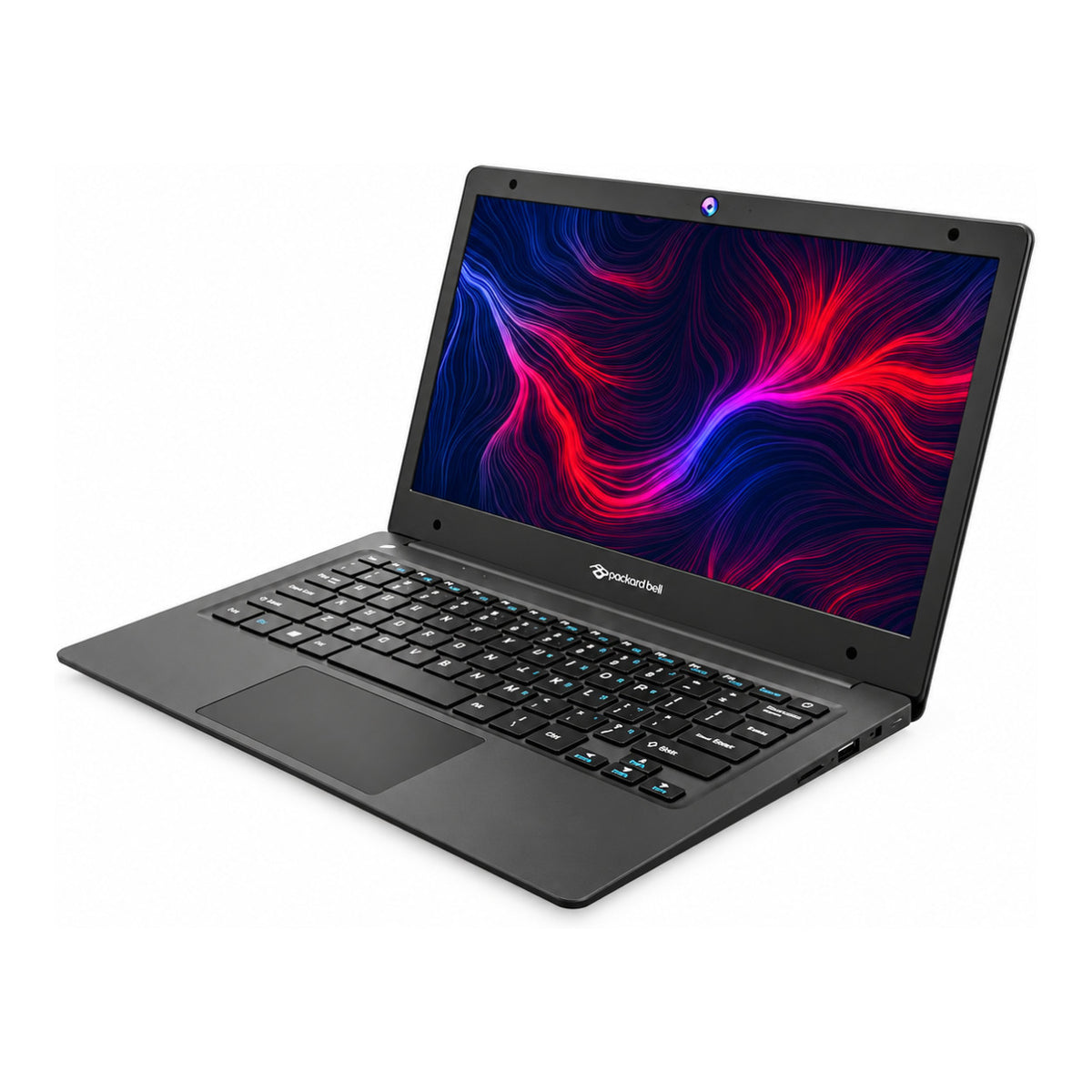Packard Bell Mclaren C 11.6-inch HD Laptop - Intel Celeron N4020 128GB eMMC 4GB RAM Win 11 Home Black