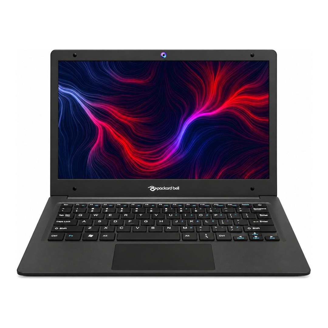 Packard Bell Mclaren C 11.6-inch HD Laptop - Intel Celeron N4020 128GB eMMC 4GB RAM Win 11 Home Black