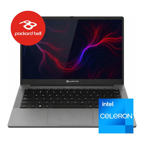 Packard Bell Montenero C82 14.1-inch HD Laptop - Intel Celeron N4020 256GB SSD 8GB RAM Win 11 Home Space Grey