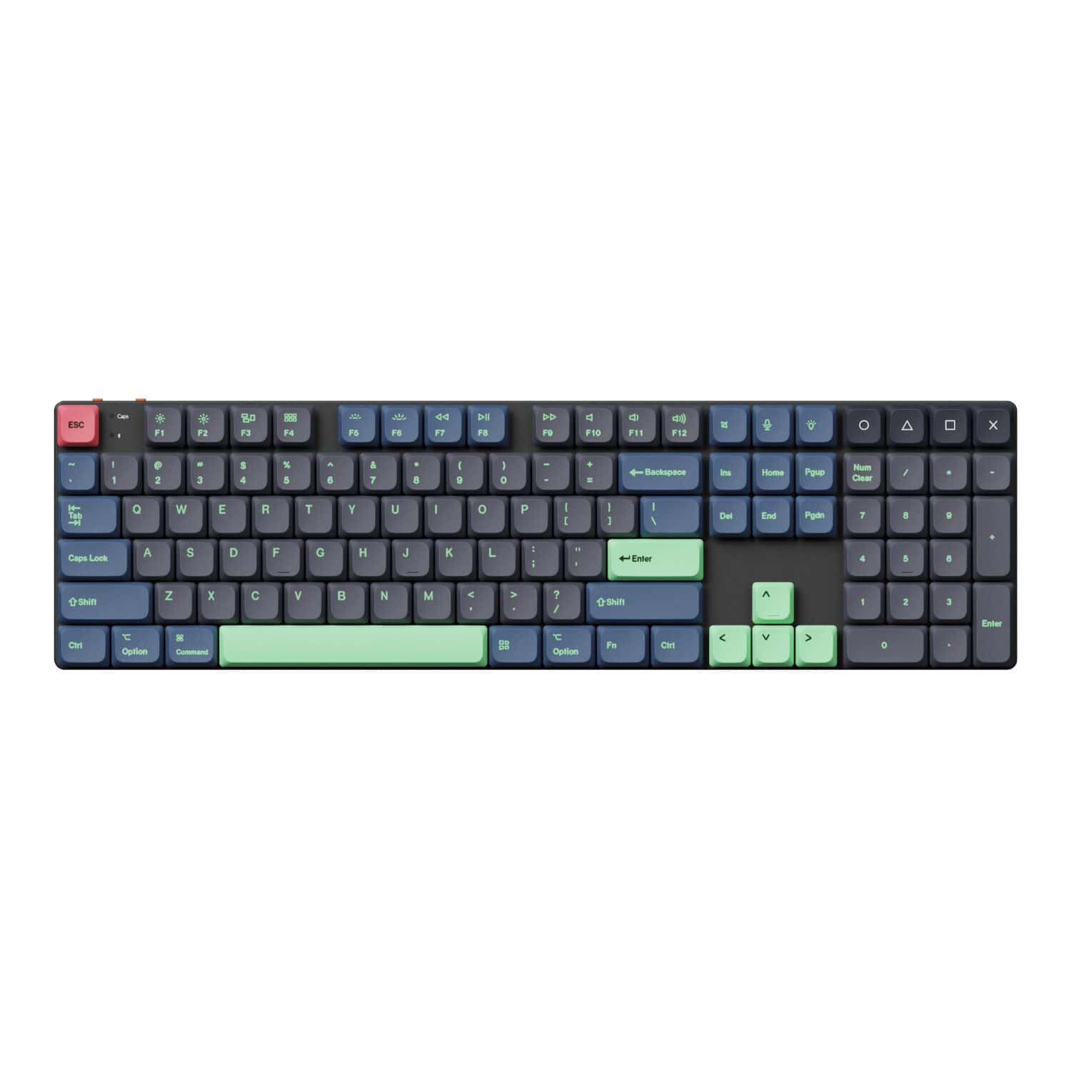 Keychron PBT-62 Low Profile Dye-Sub PBT LSA Full Set Keycap Set