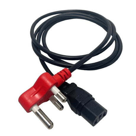 Dedicated 1.8m IEC Power Cable with SA Plug PC-6D9CIC073BK1.8