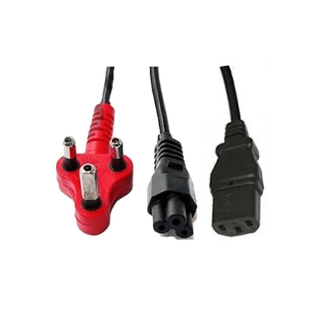Dell Wyse 2.8m Kettle and Clover Power Cable with Dedicated Red Plug PC-6DHCHBK2.8
