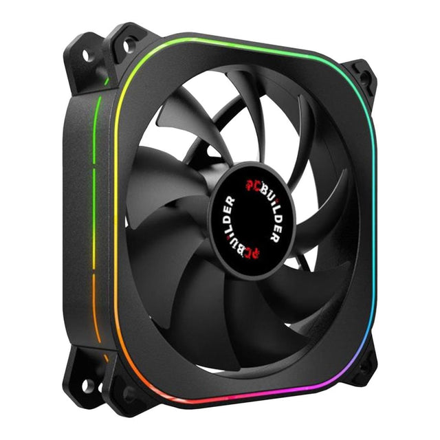 PCBuilder Tornado Chill 120mm ARGB Fan Black PCB-CF-TORNADO-120