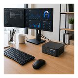 PCBuilder CUBE Mini PC - Intel Core 3 100U 512GB SSD 16GB RAM Win 11 Pro