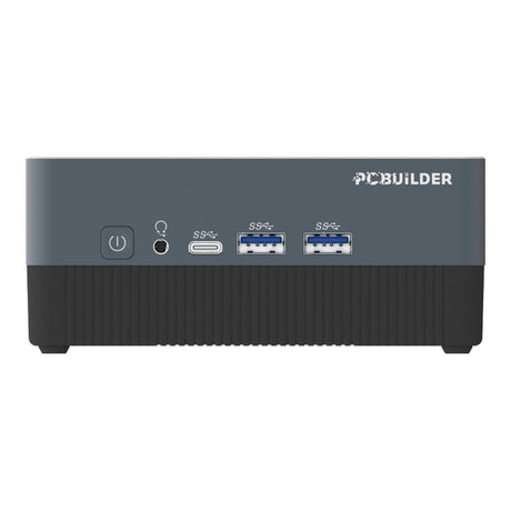 PCBuilder CUBE Mini Desktop PC - Intel Core i5-1235U 512GB SSD 8GB RAM Win 11 Home