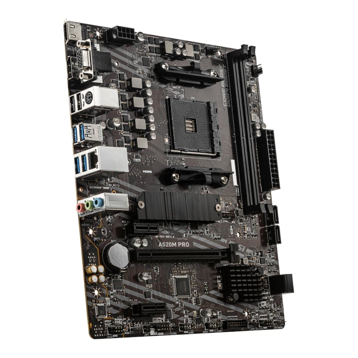 PCBuilder Home Master Desktop PC - AMD Ryzen 5 PRO 4650G 480GB SSD 8GB RAM Win 11 Home