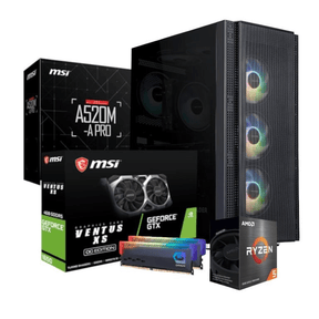 PCBuilder SCOUT Gaming Tower PC - AMD Ryzen 5 5500 1TB SSD 16GB GeForce GTX 1650 Windows 11 Home PCB_SCOUT_03