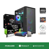PCBuilder SCOUT Gaming Desktop PC - AMD Ryzen 5 5500 1TB SSD 16GB RAM GeForce GTX 1650 Win 11 Home