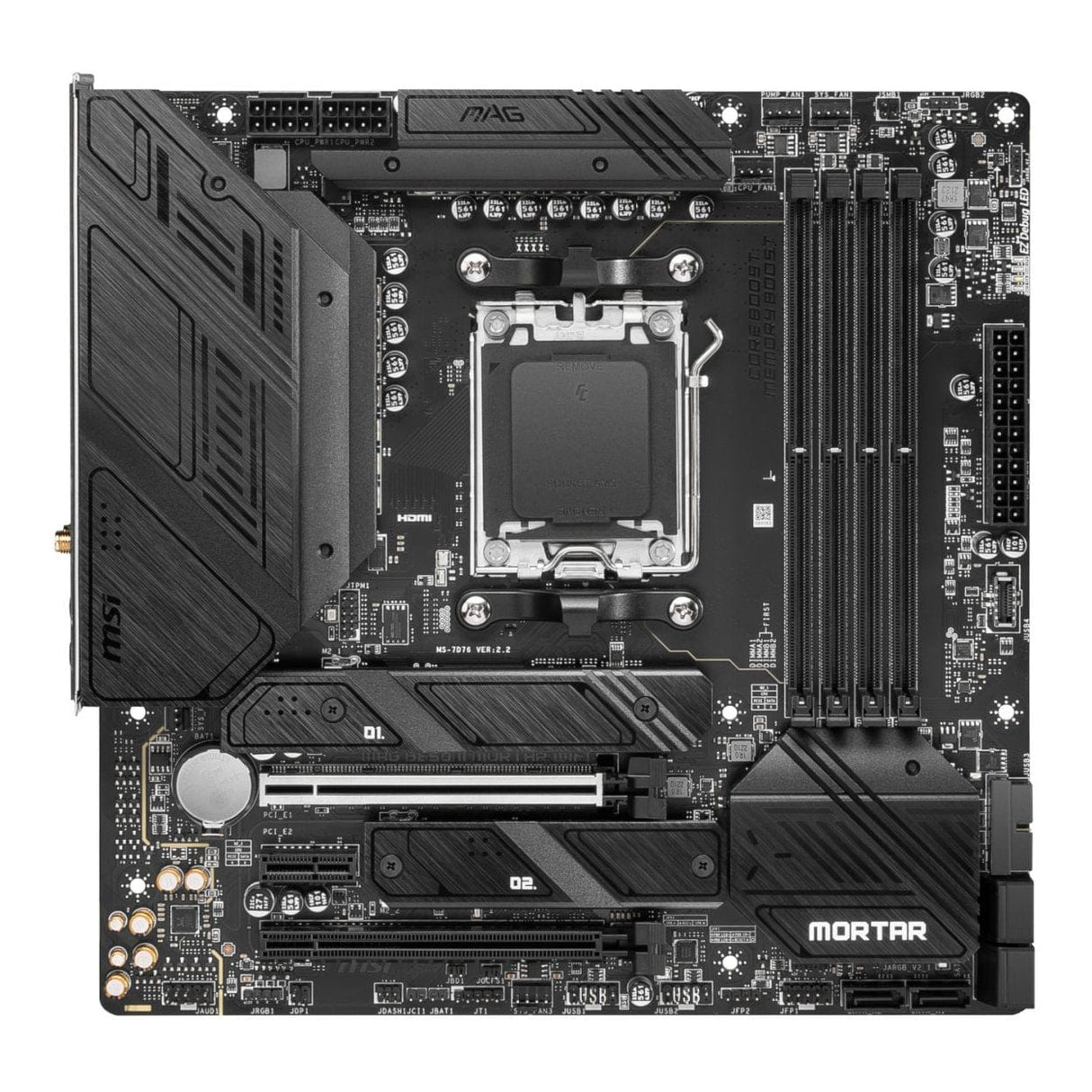PCBuilder TACTICIAN Gaming Desktop PC - Ryzen 7 9700X 2TB SSD 32GB RAM GeForce RTX 5070 Win 11 Home
