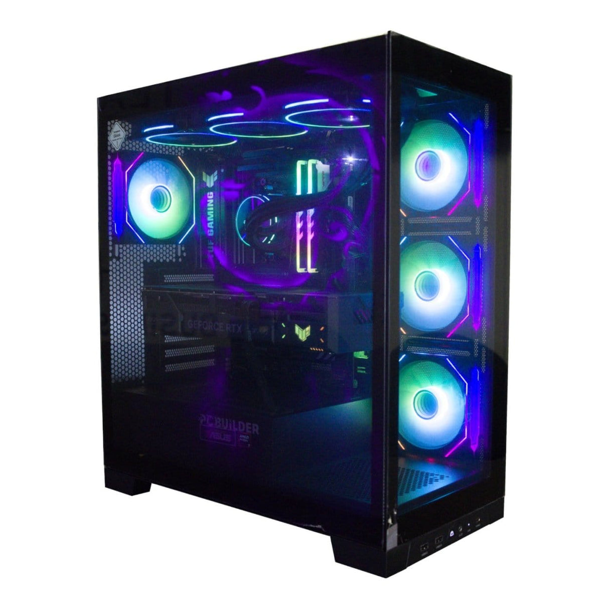 PCBuilder VALOUR Gaming PC - AMD Ryzen 7 9700X 1TB SSD 32GB RAM RTX 5070 Ti Win 11 Home