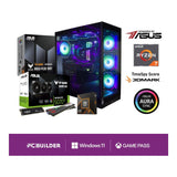PCBuilder VALOUR Gaming PC - AMD Ryzen 7 9700X 1TB SSD 32GB RAM RTX 5070 Ti Win 11 Home